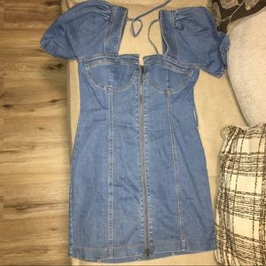 Fashion Nova Jean dress